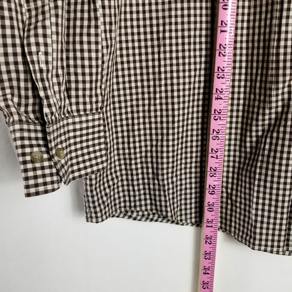 Wrangler Cowboy Cut Button Down Shirt Men's  long sleeve collared size XL plaid - Picture 6 of 7